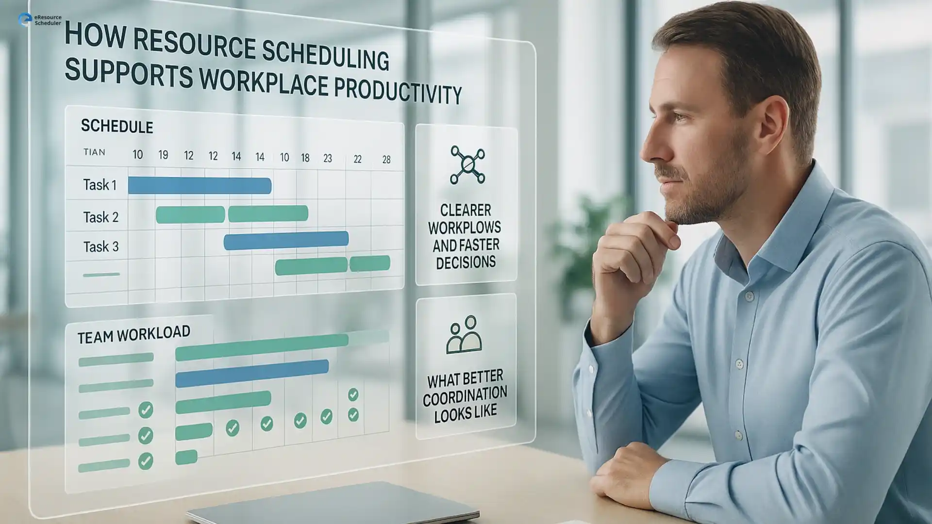 How Resource Scheduling Supports Workplace Productivity